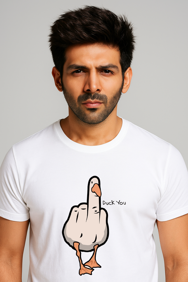 "DUCK YOU" TEE – Kartik Aryan’s Viral Attitude Tee