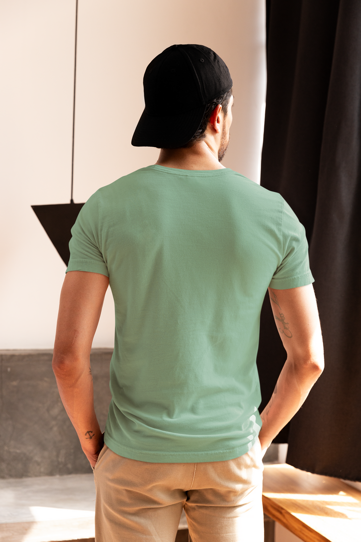 RETRO RIDER TEE – Pistachio Cool & Vintage Vibes