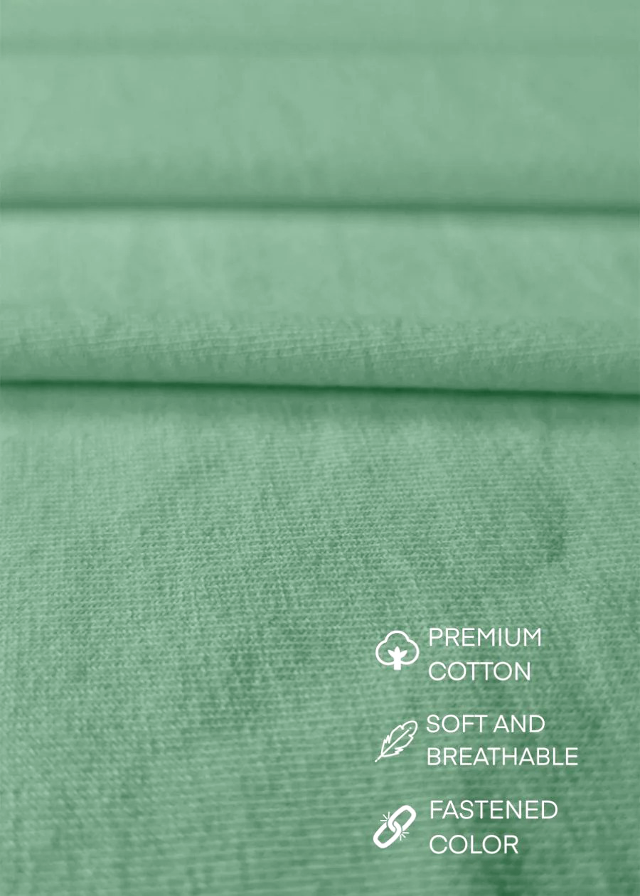 RETRO RIDER TEE – Pistachio Cool & Vintage Vibes