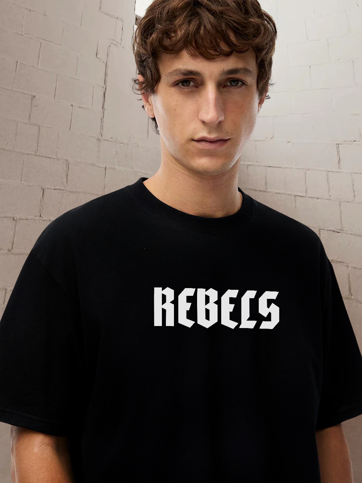 REBELS ANARCHY BLACK TEE – For Those Who Rewrite the Rules
