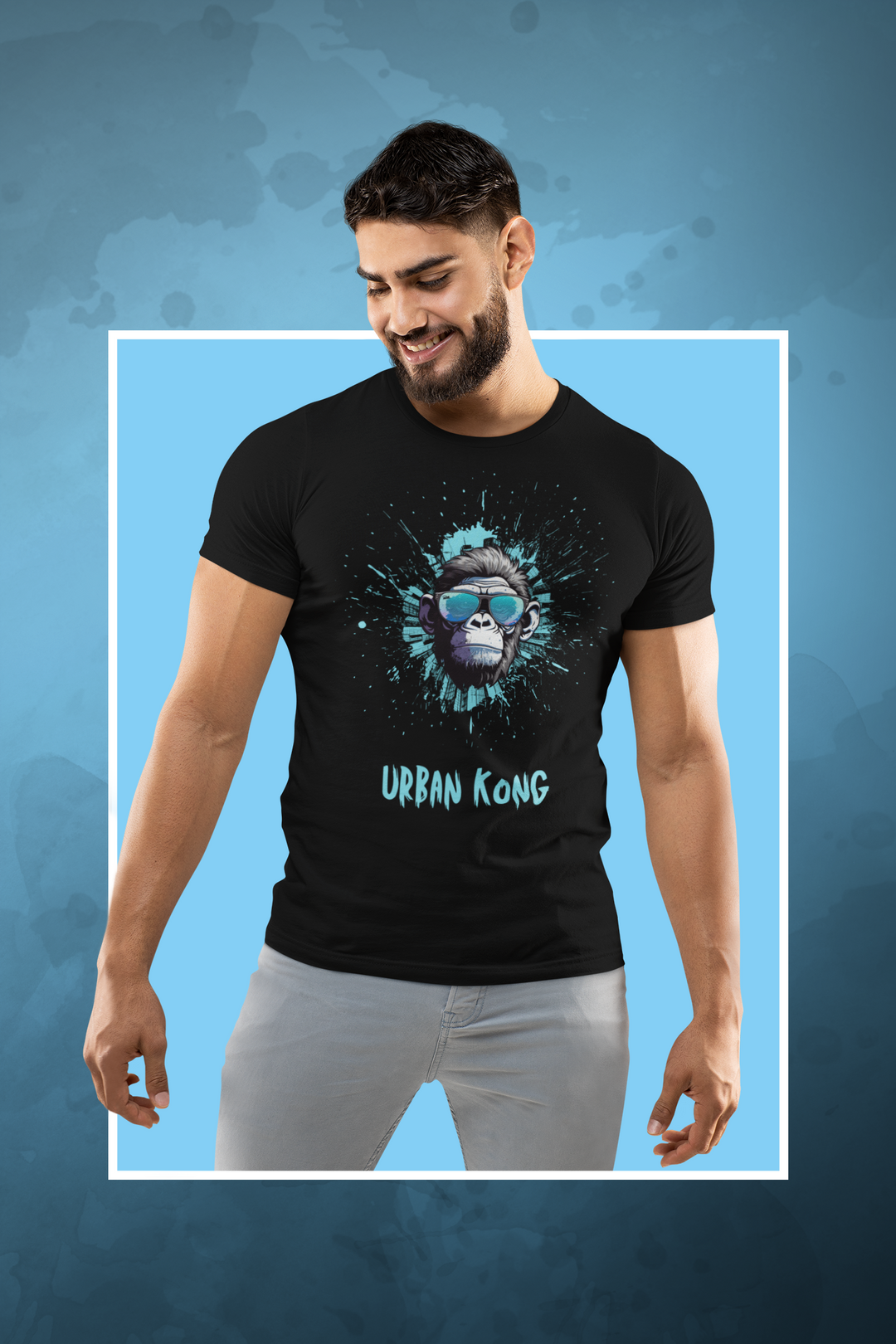 URBAN KONG TEE – Primal Streetwear in Black