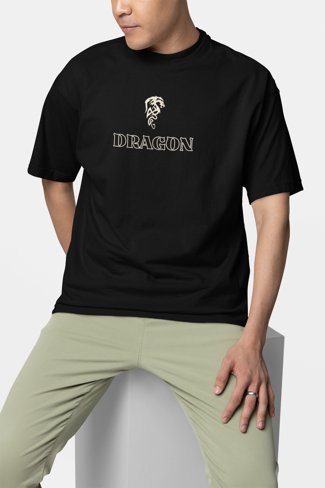 DRAGON EMPIRE TEE – Mythic Power in Oversized Comfort