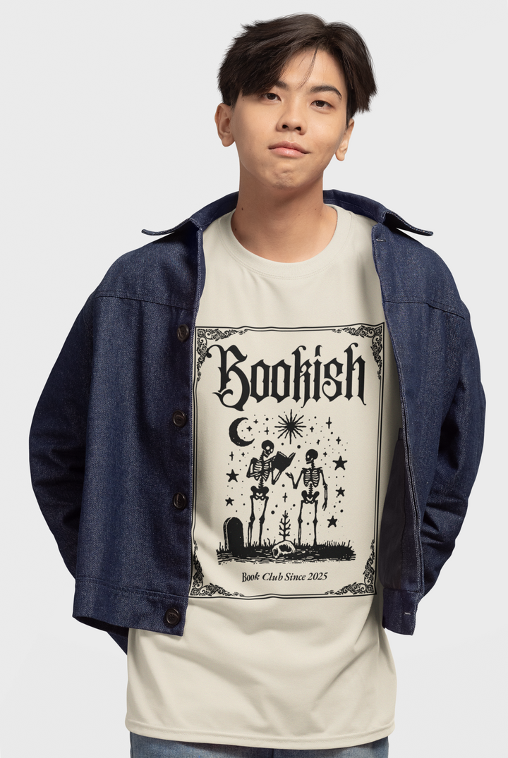 BOOKISH TEE – A Darkly Whimsical Reader's Escape