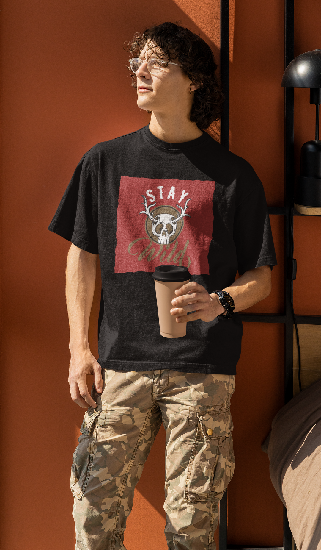 WILD BONES TEE – Untamed in Oversized Comfort