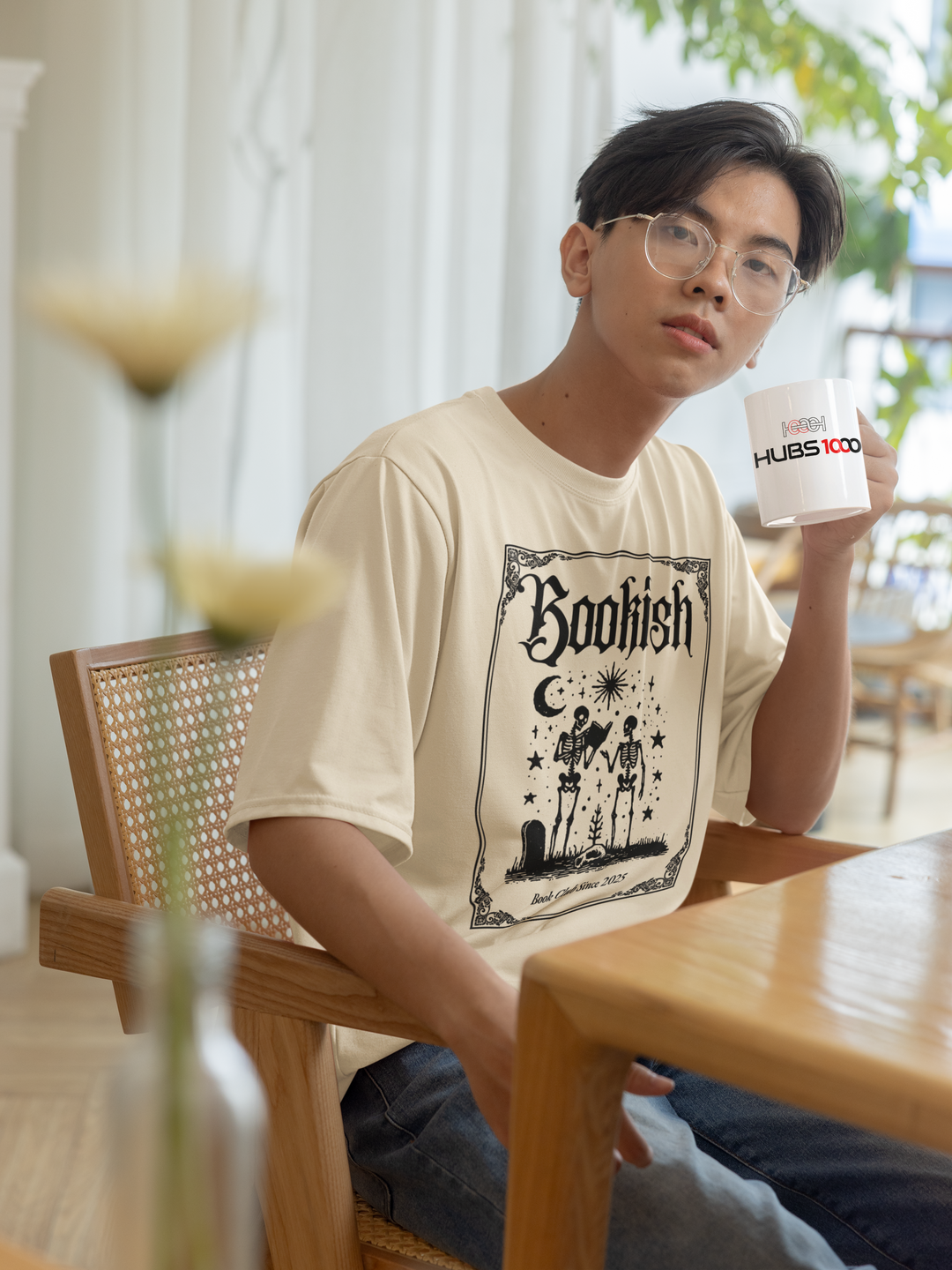 BOOKISH TEE – A Darkly Whimsical Reader's Escape