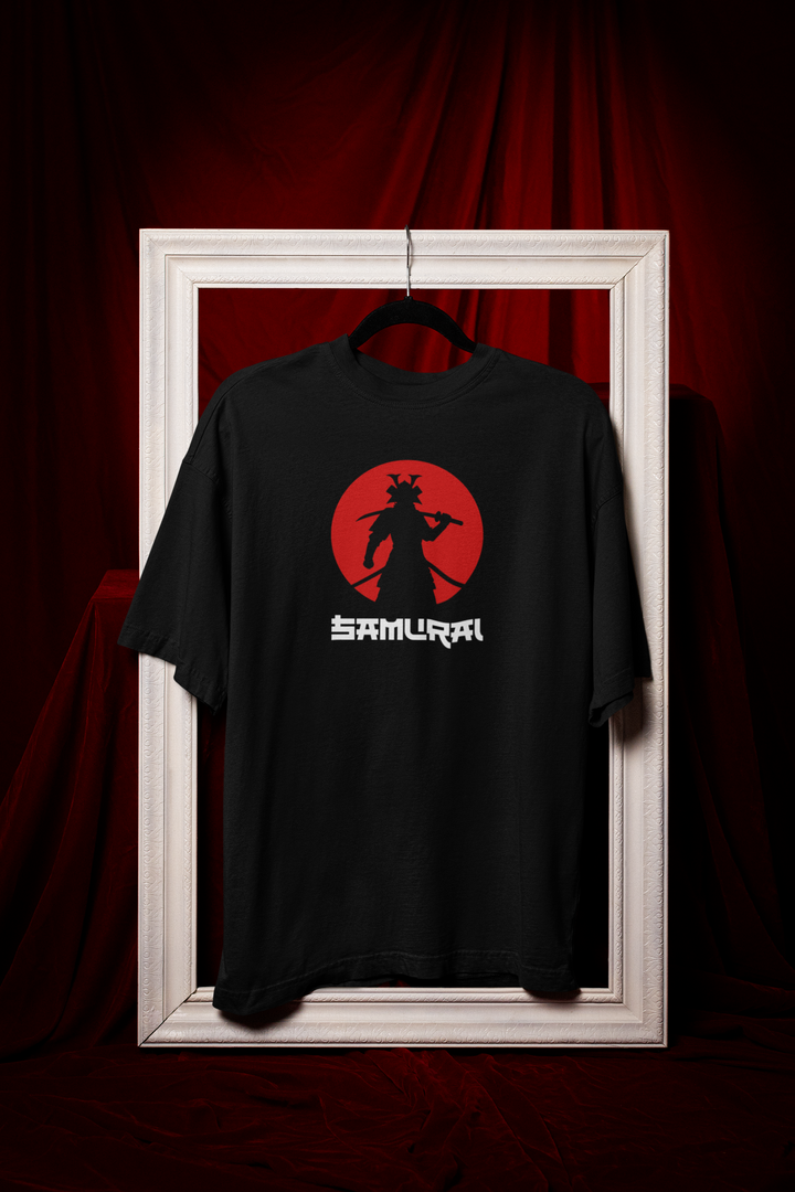 SAMURAI OVERSIZED TEE – Bold Warrior Spirit
