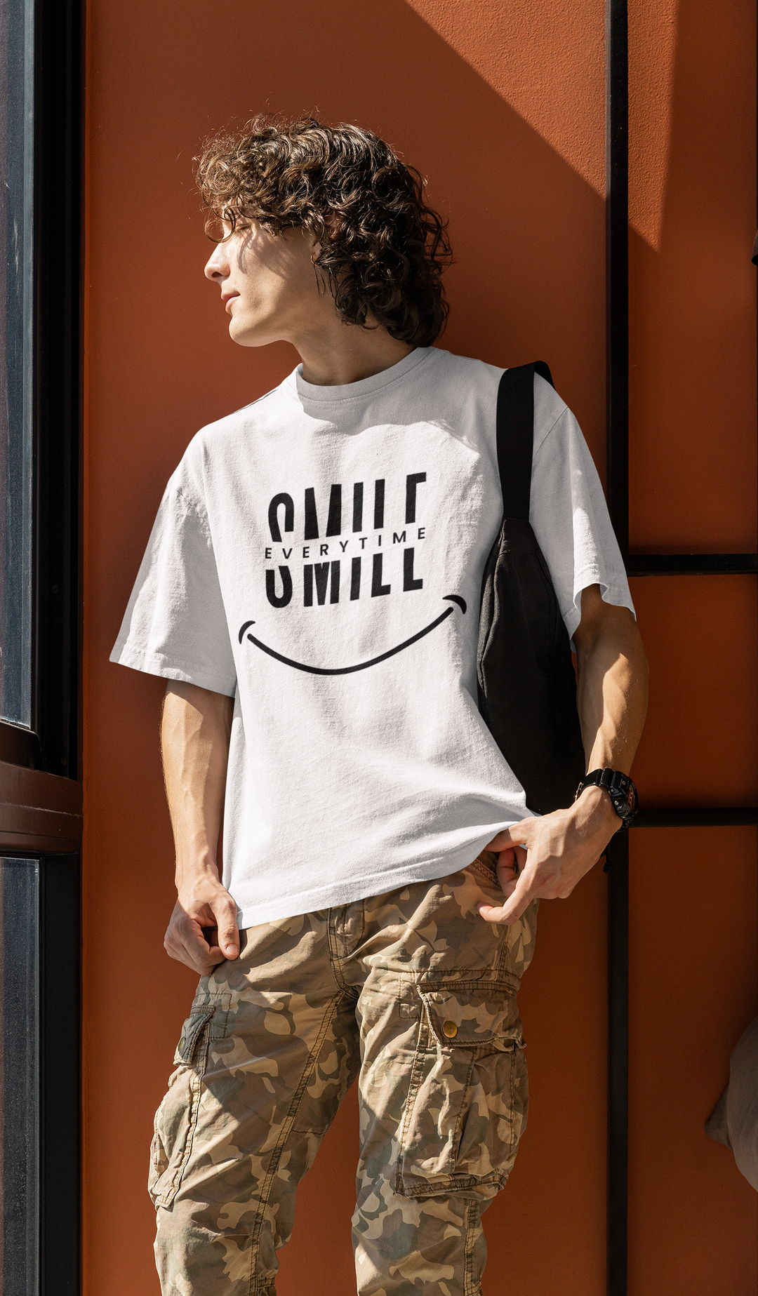 SMILE EVERY TIME TEE – Sunshine in Oversized Comfort