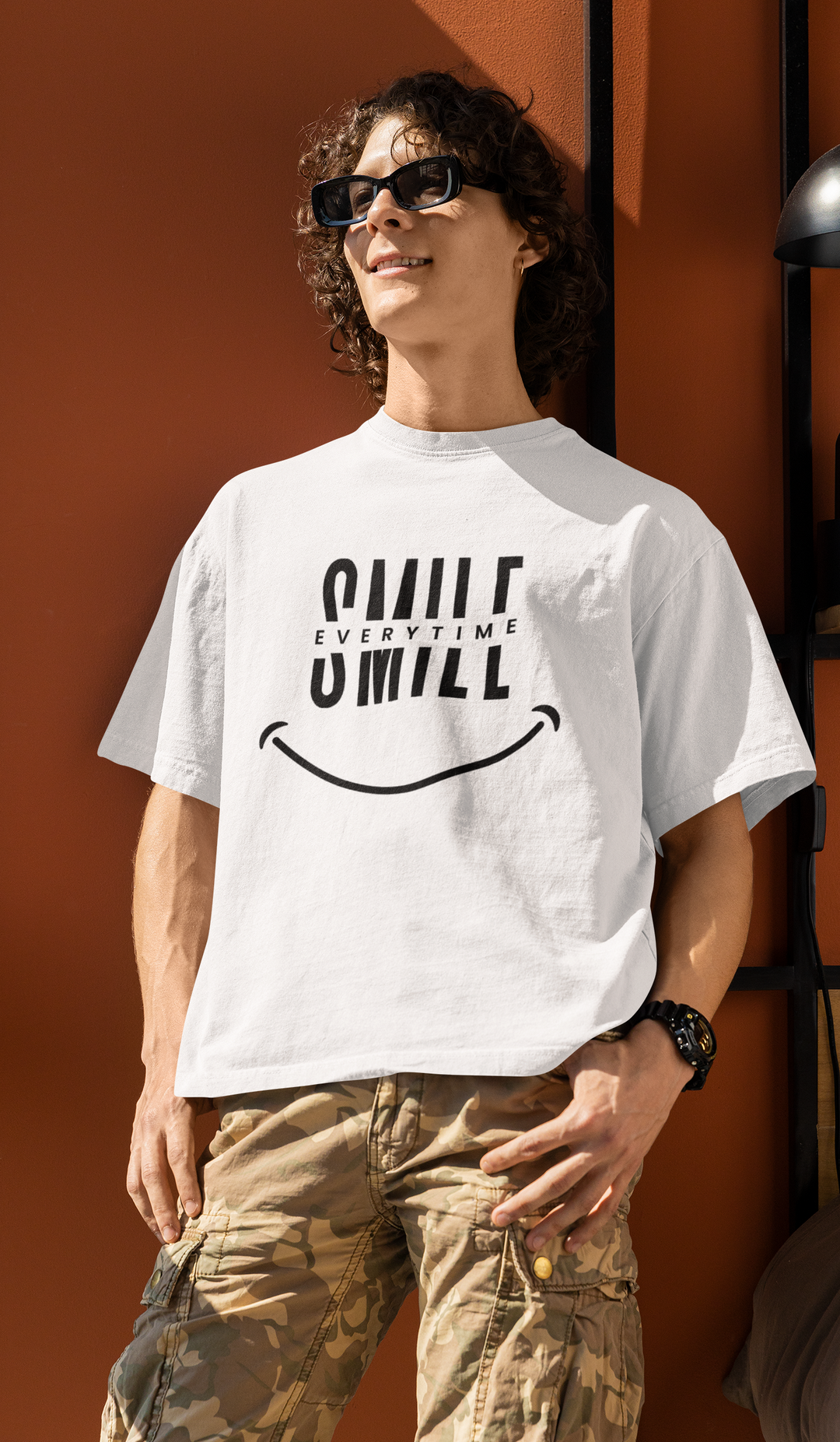 SMILE EVERY TIME TEE – Sunshine in Oversized Comfort