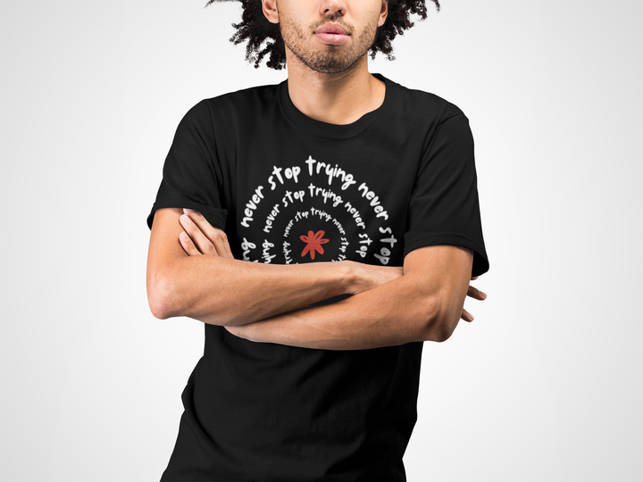 PERSISTENCE CIRCLE TEE – Keep Going, Always