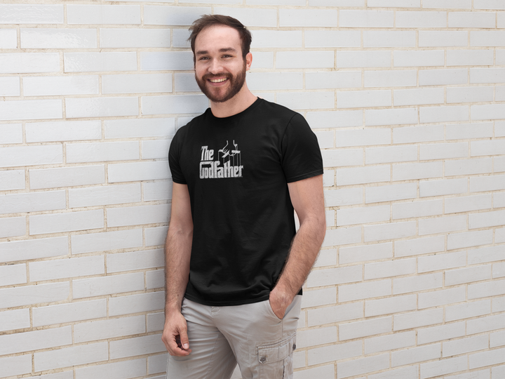 THE GODFATHER CLASSIC TEE – Timeless Black & Iconic Style