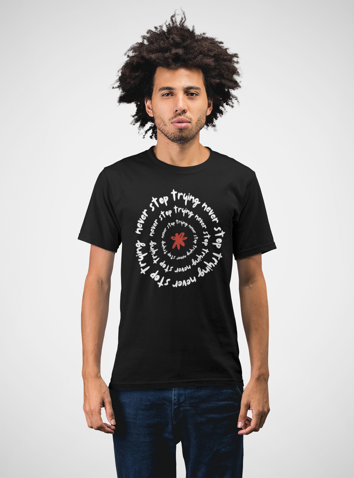 PERSISTENCE CIRCLE TEE – Keep Going, Always