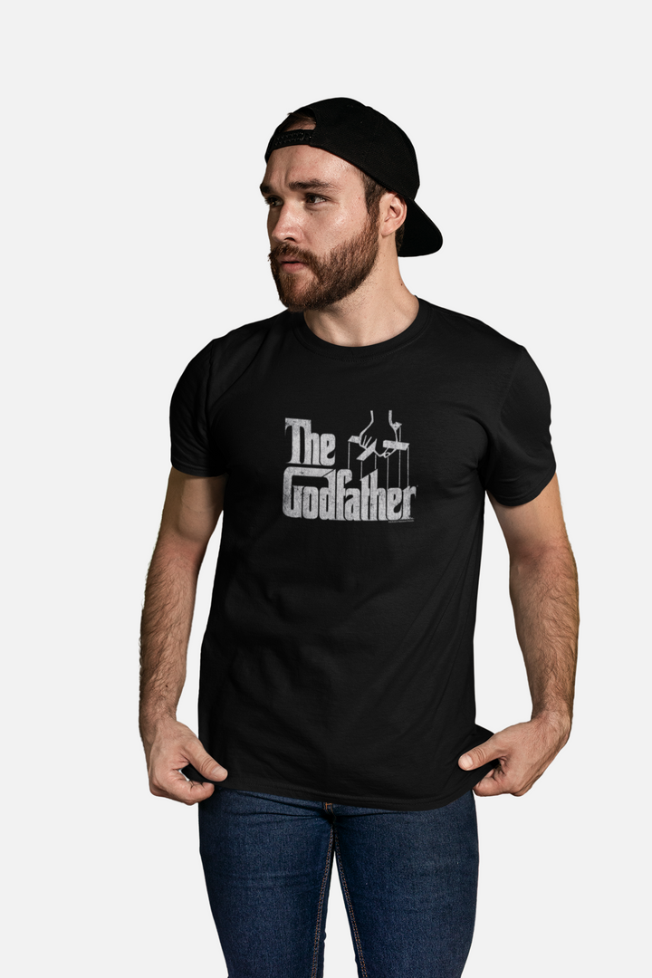 THE GODFATHER CLASSIC TEE – Timeless Black & Iconic Style